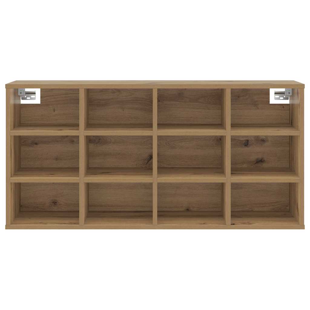 Skříň Na Obuv 103 X 30 X 51 Cm Kompozitní Dřevo Artisanový Dub