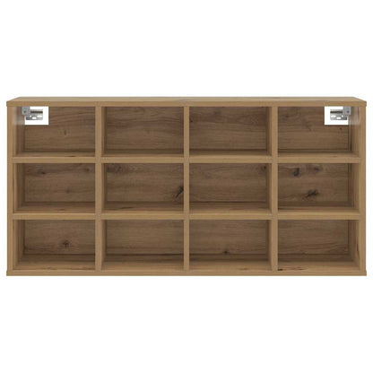 Skříň Na Obuv 103 X 30 X 51 Cm Kompozitní Dřevo Artisanový Dub