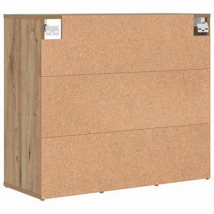 Skříň Na Obuv 77,5 X 30 X 67 Cm Kompozitní Dřevo Artisanový Dub
