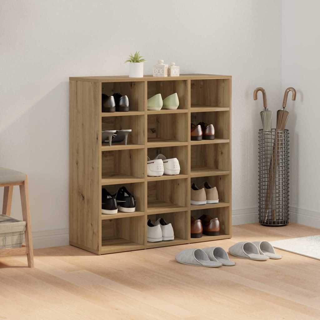 Skříň Na Obuv 77,5 X 30 X 83,5 Cm Kompozitní Dřevo