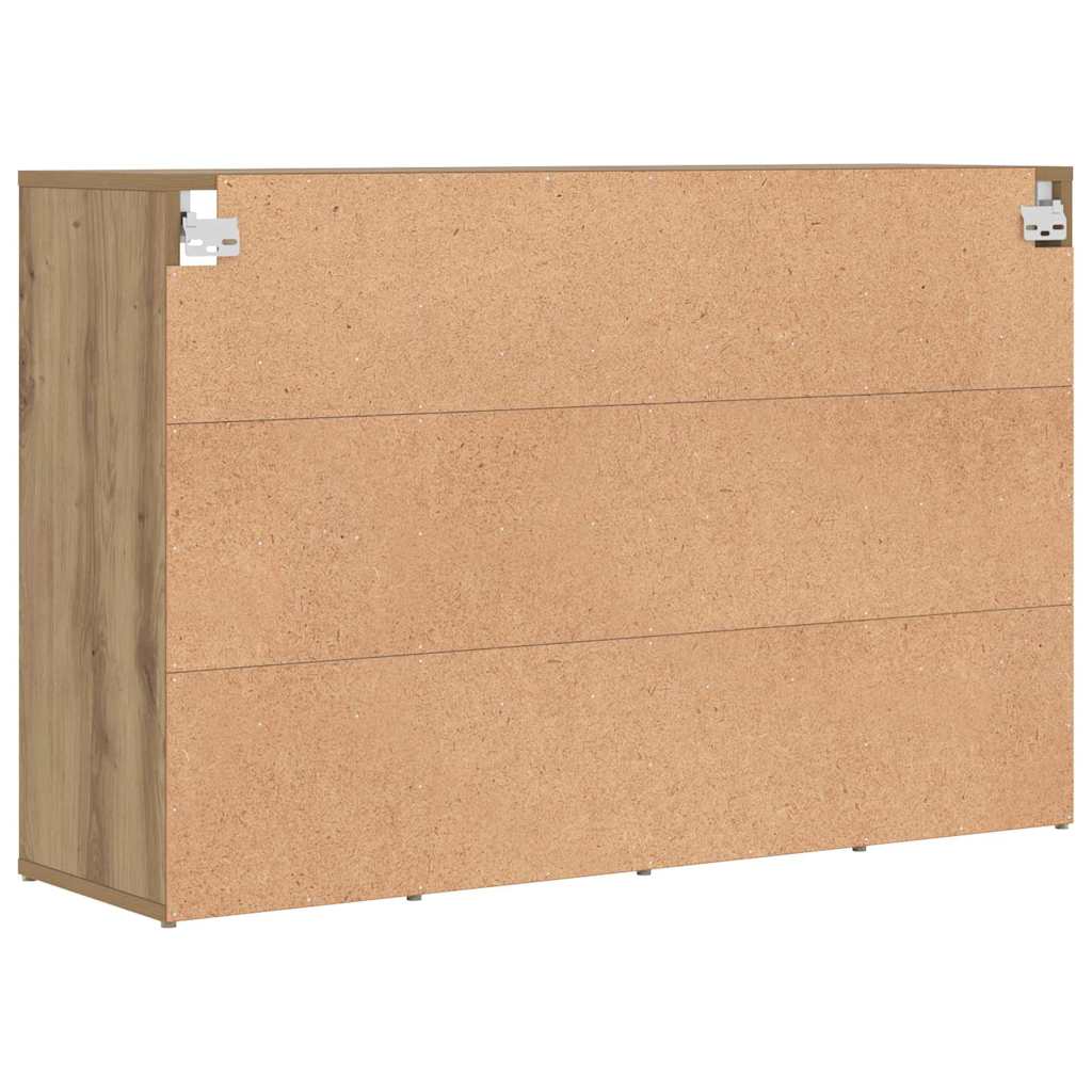 Skříň Na Obuv 103 X 30 X 67 Cm Kompozitní Dřevo Artisanový Dub