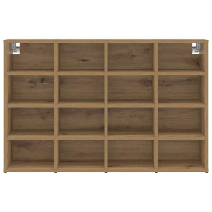 Skříň Na Obuv 103 X 30 X 67 Cm Kompozitní Dřevo Artisanový Dub