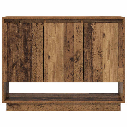 Servírovací Skříň Staré Dřevo 97 X 29 X 75 Cm Kompozitní Dřevo