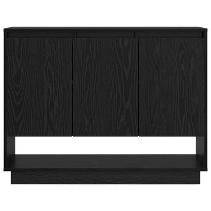 Servírovací Skříň Černý Dub 97 X 29 X 75 Cm Kompozitní Dřevo