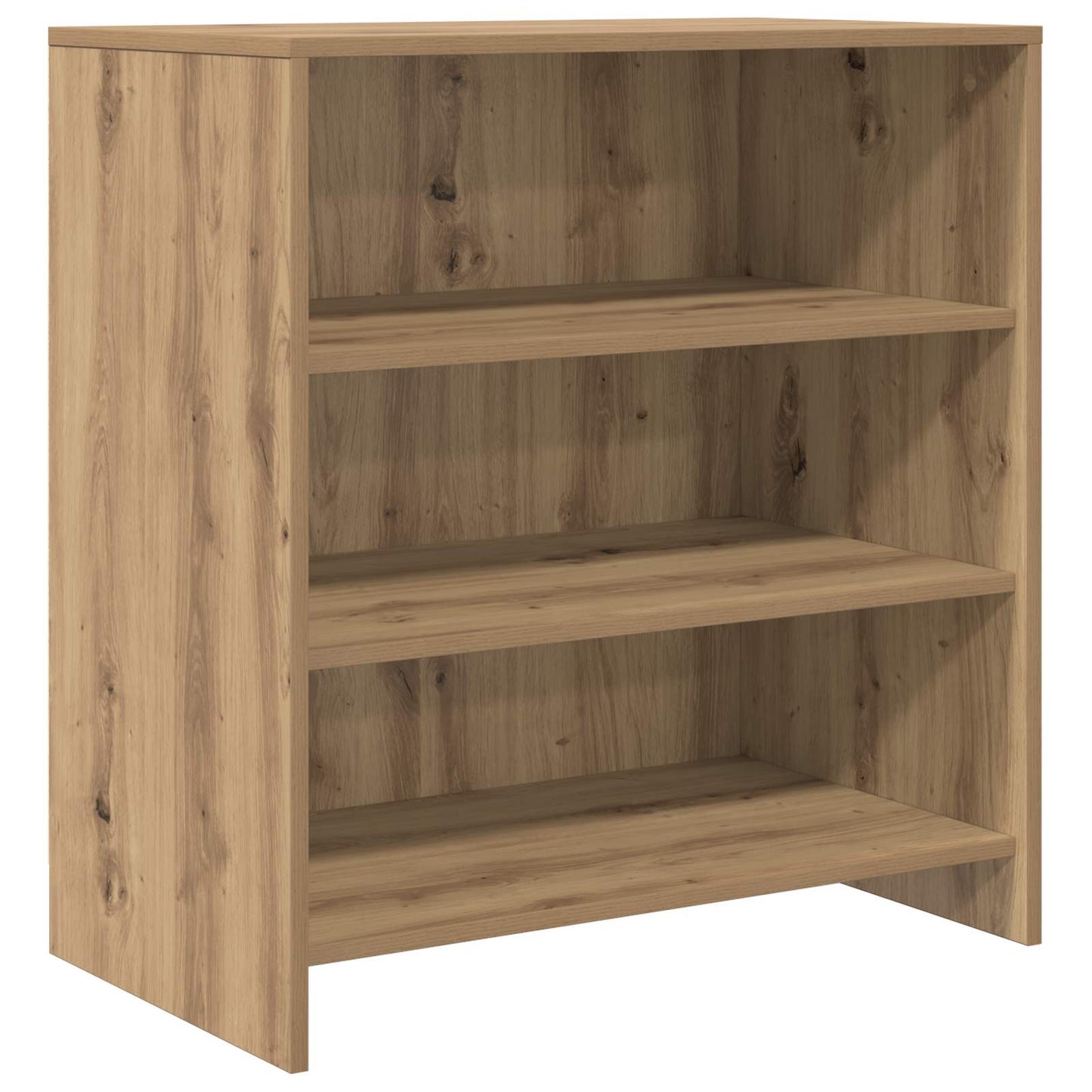 Servírovací Skříň Hnědá 70 X 41 X 75 Cm Kompozitní Dřevo