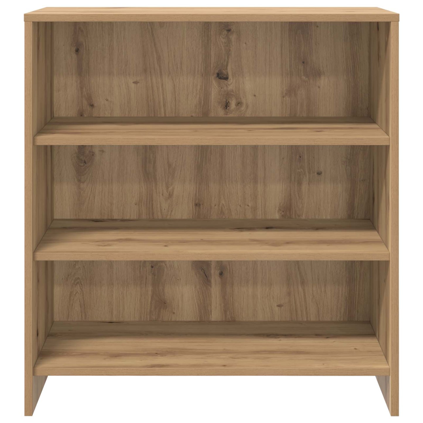 Servírovací Skříň Hnědá 70 X 41 X 75 Cm Kompozitní Dřevo