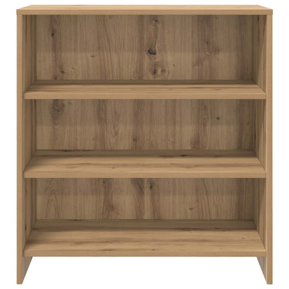 Servírovací Skříň Hnědá 70 X 41 X 75 Cm Kompozitní Dřevo