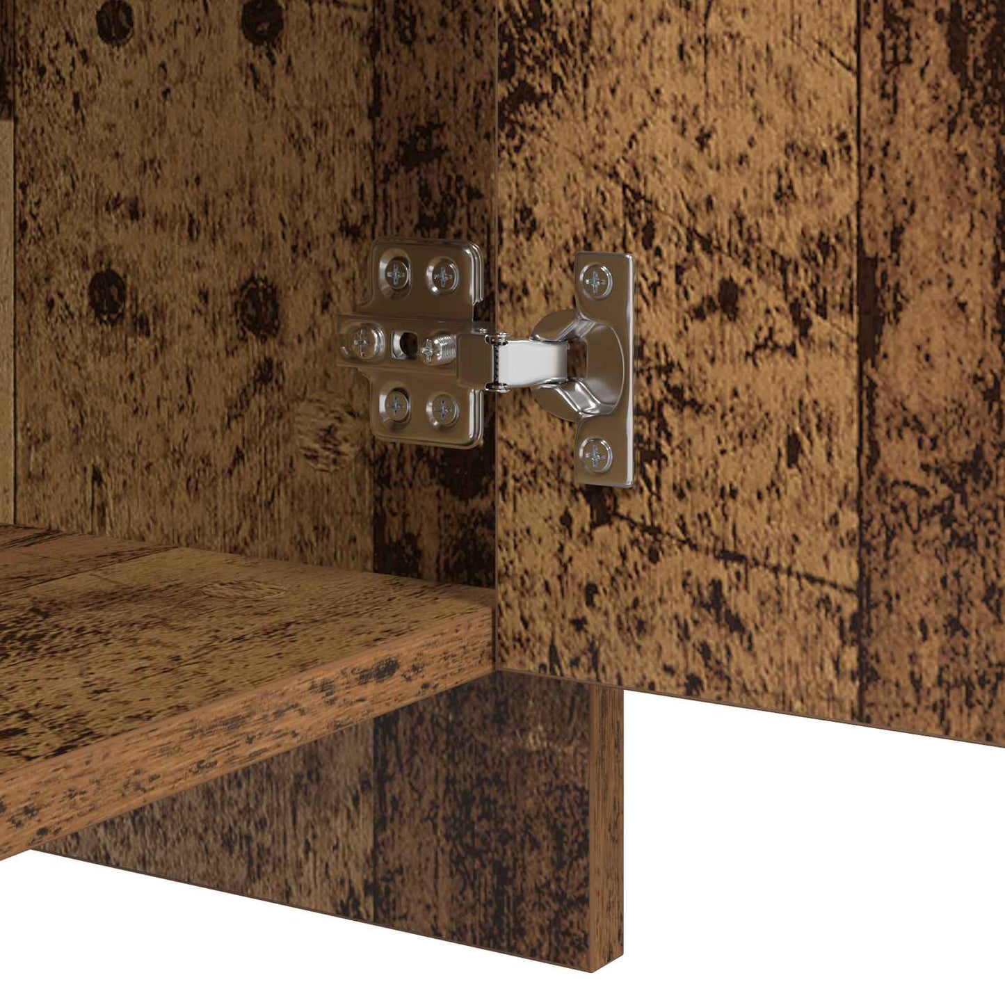 Servírovací Skříň Staré Dřevo 70 X 41 X 75 Cm Kompozitní Dřevo