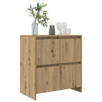 Servírovací Skříň Artisanový Dub 70 X 41 X 75 Cm