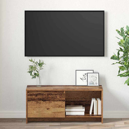 Sestava Tv Skříněk 90 X 35 X 40 Cm Staré Dřevo Kompozitní Dřevo