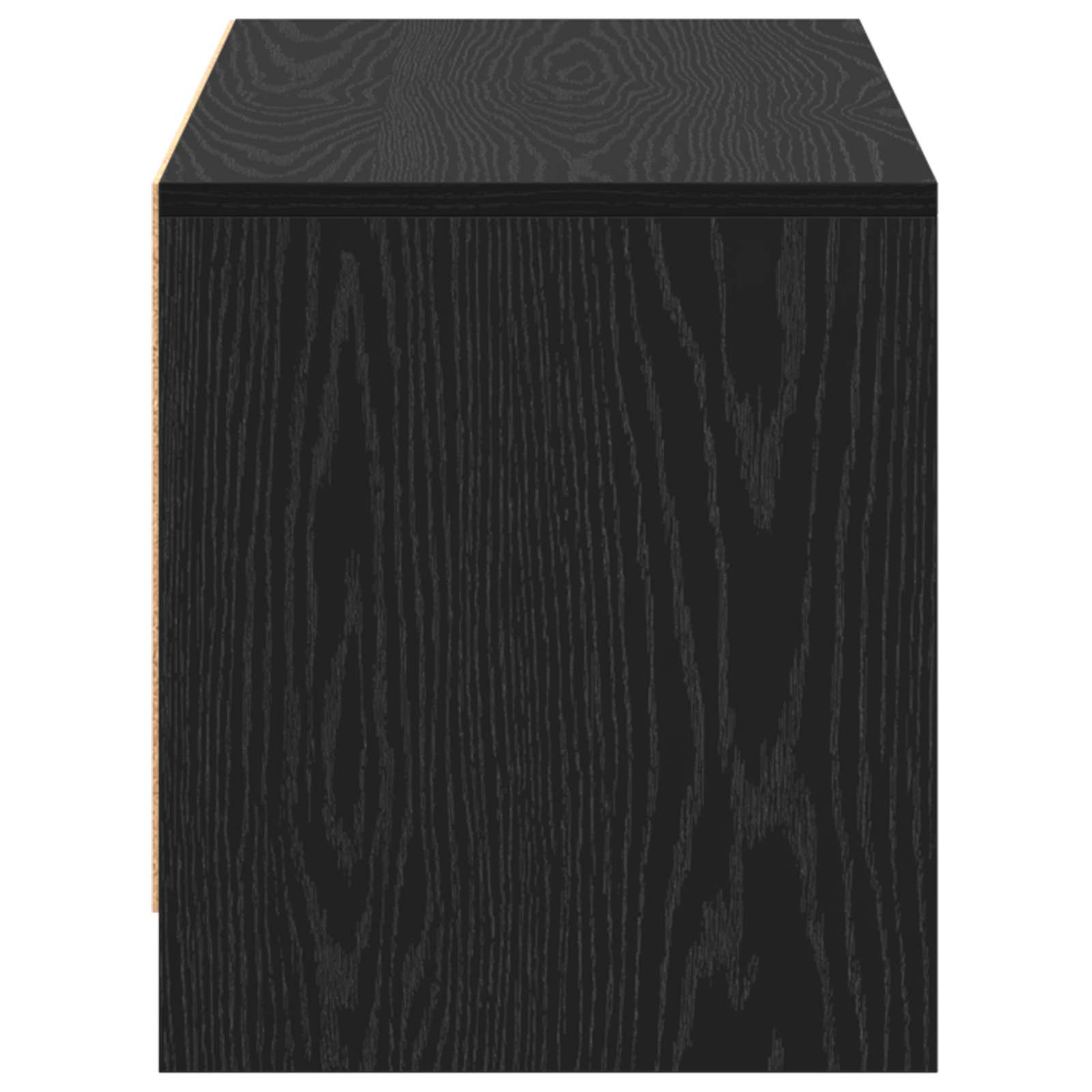 Sestava Tv Skříněk 90 X 35 X 40 Cm Černý Dub Kompozitní Dřevo