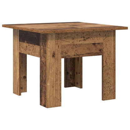 Konferenční Stolek Staré Dřevo 55 X 55 X 42 Cm Kompozitní Dřevo