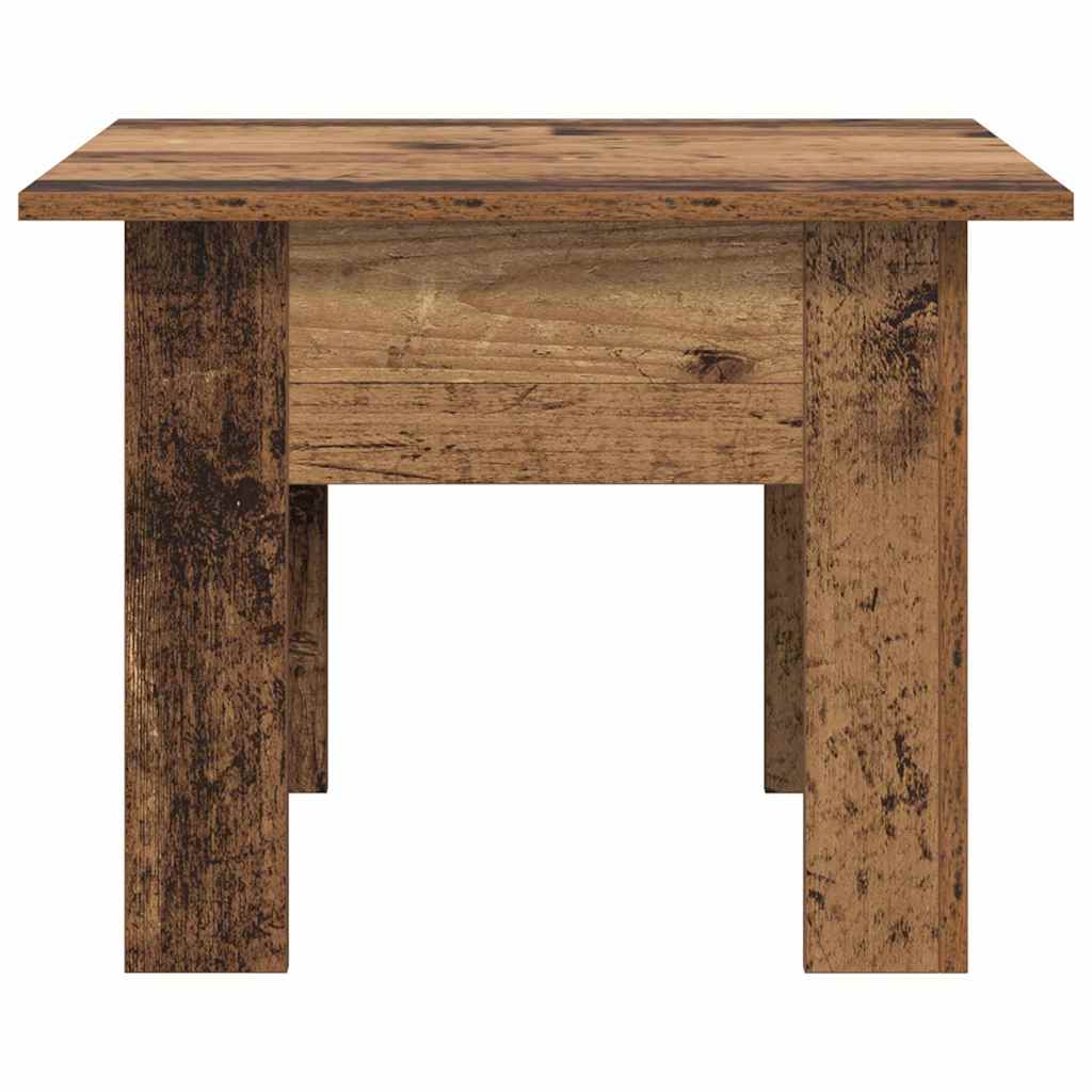 Konferenční Stolek Staré Dřevo 55 X 55 X 42 Cm Kompozitní Dřevo