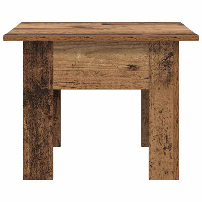 Konferenční Stolek Staré Dřevo 55 X 55 X 42 Cm Kompozitní Dřevo