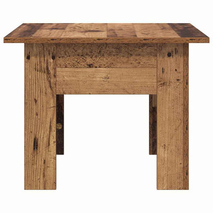Konferenční Stolek Staré Dřevo 55 X 55 X 42 Cm Kompozitní Dřevo