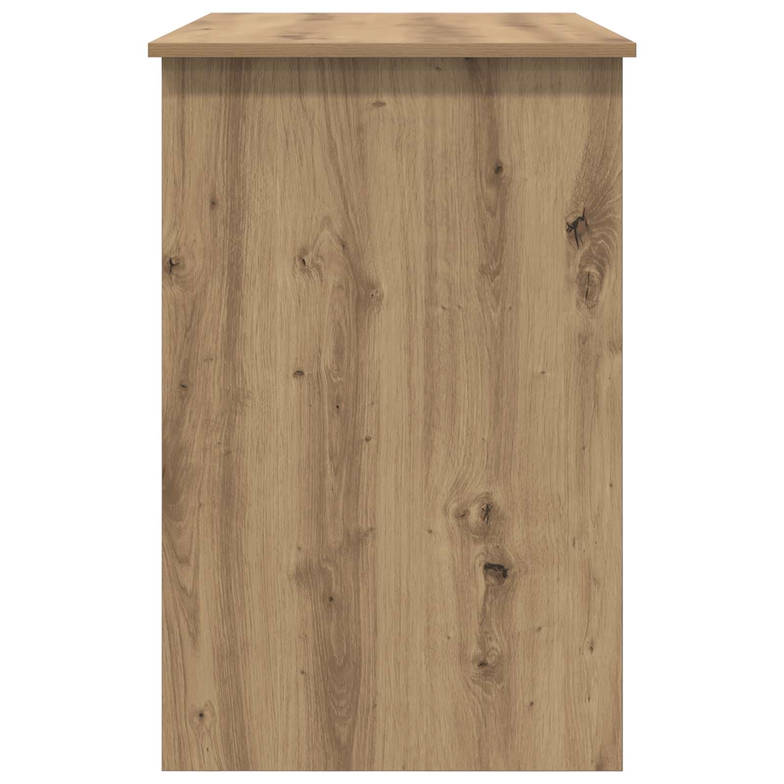 Stůl Artisanový Dub Kompozitní Dřevo 100 X 50 X 76 Cm