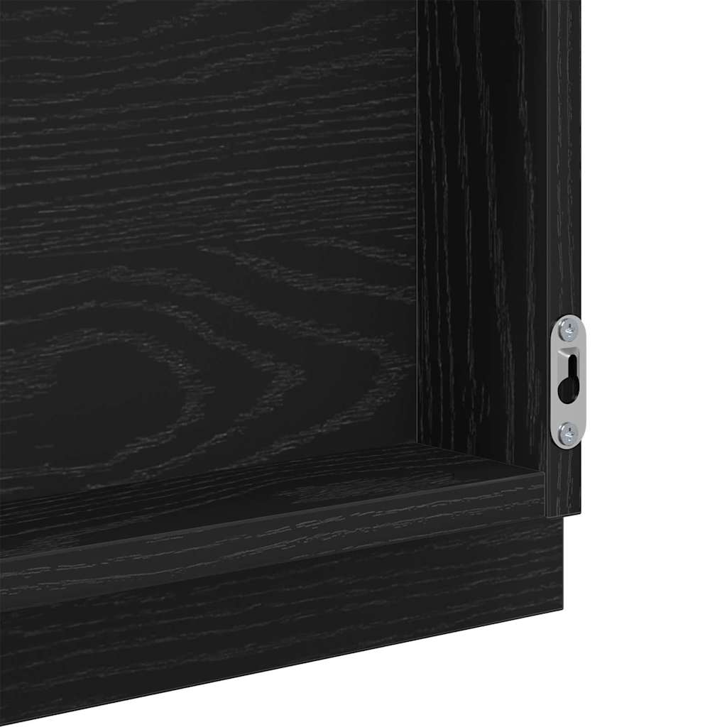 Led Koupelnové Zrcadlo Černý Dub 40 X 37 X 8.5 Cm