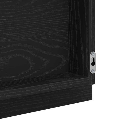 Led Koupelnové Zrcadlo Černý Dub 40 X 37 X 8.5 Cm