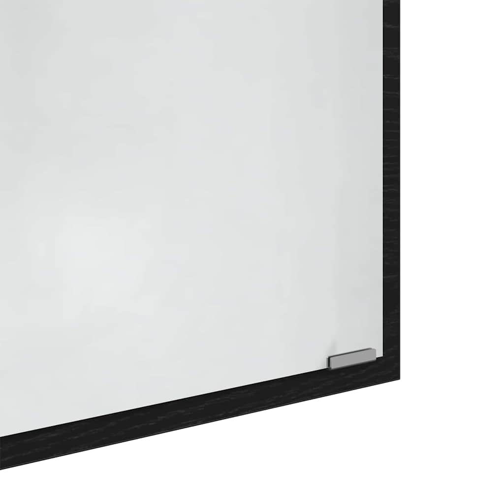 Led Koupelnové Zrcadlo Černý Dub 40 X 37 X 8.5 Cm