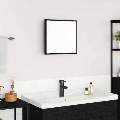 Led Koupelnové Zrcadlo Černý Dub 40 X 37 X 8.5 Cm