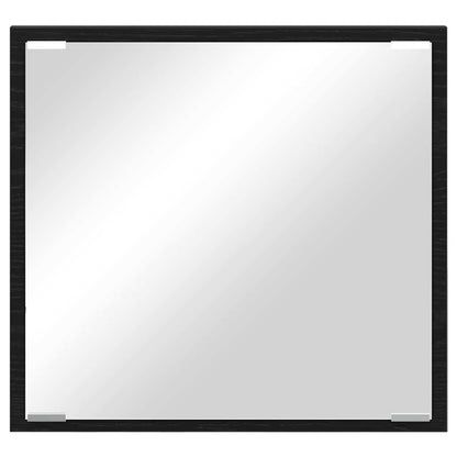 Led Koupelnové Zrcadlo Černý Dub 40 X 37 X 8.5 Cm