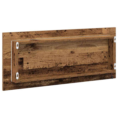 Zrcadlo Staré Dřevo 90 X 8,5 X 37 Cm Kompozitní Dřevo