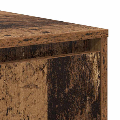 Konferenční Stolek Staré Dřevo 80 X 80 X 31 Cm Kompozitní Dřevo