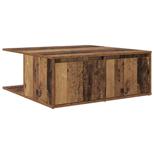 Konferenční Stolek Staré Dřevo 80 X 80 X 31 Cm Kompozitní Dřevo