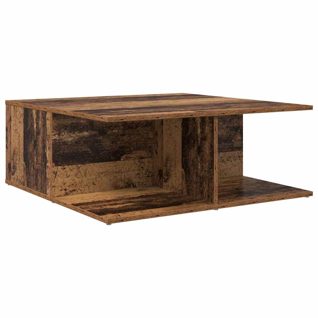 Konferenční Stolek Staré Dřevo 80 X 80 X 31 Cm Kompozitní Dřevo