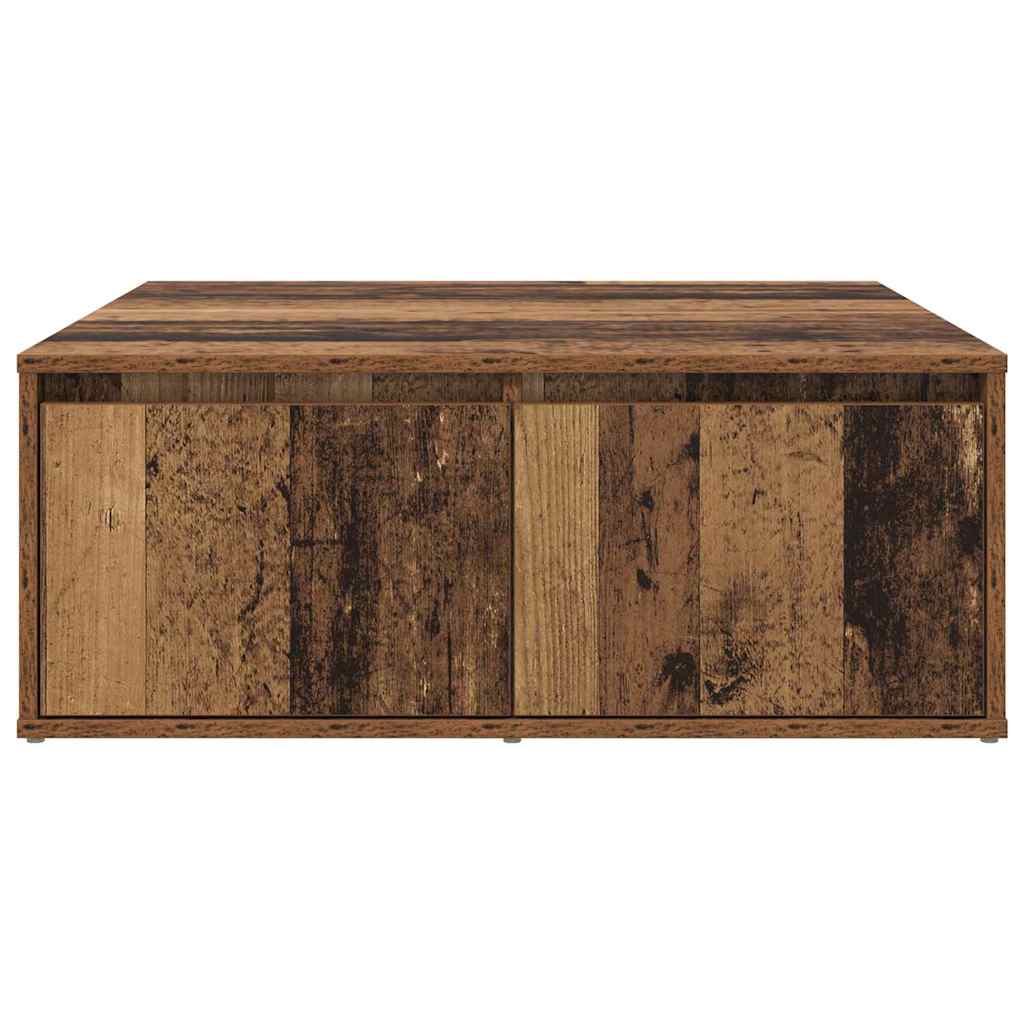 Konferenční Stolek Staré Dřevo 80 X 80 X 31 Cm Kompozitní Dřevo