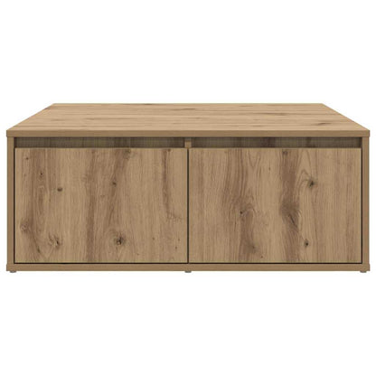 Konferenční Stolek Dub Artisan 80 X 80 X 31 Cm Kompozitní Dřevo