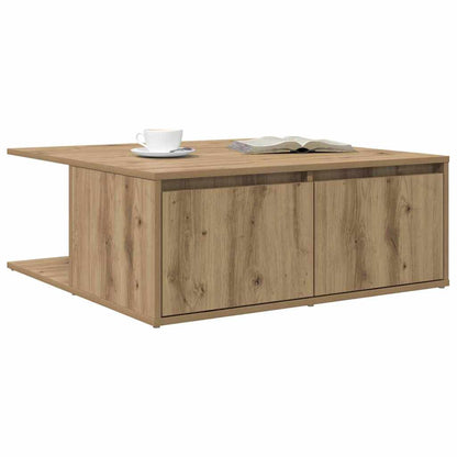 Konferenční Stolek Dub Artisan 80 X 80 X 31 Cm Kompozitní Dřevo