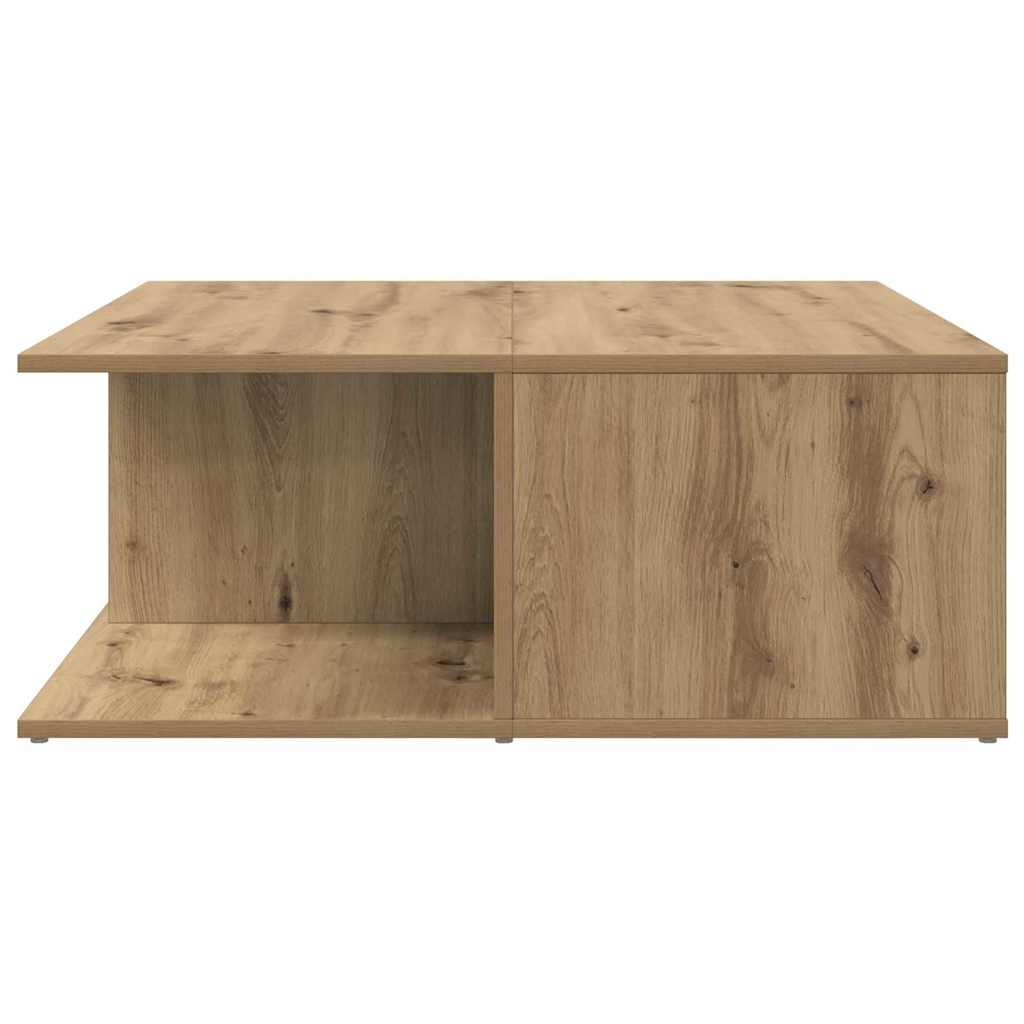 Konferenční Stolek Dub Artisan 80 X 80 X 31 Cm Kompozitní Dřevo