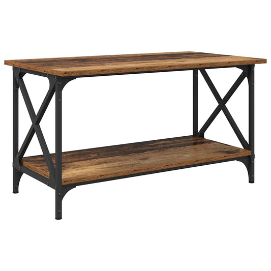 Konferenční Stolek Staré Dřevo 80 X 45 X 45.5 Cm