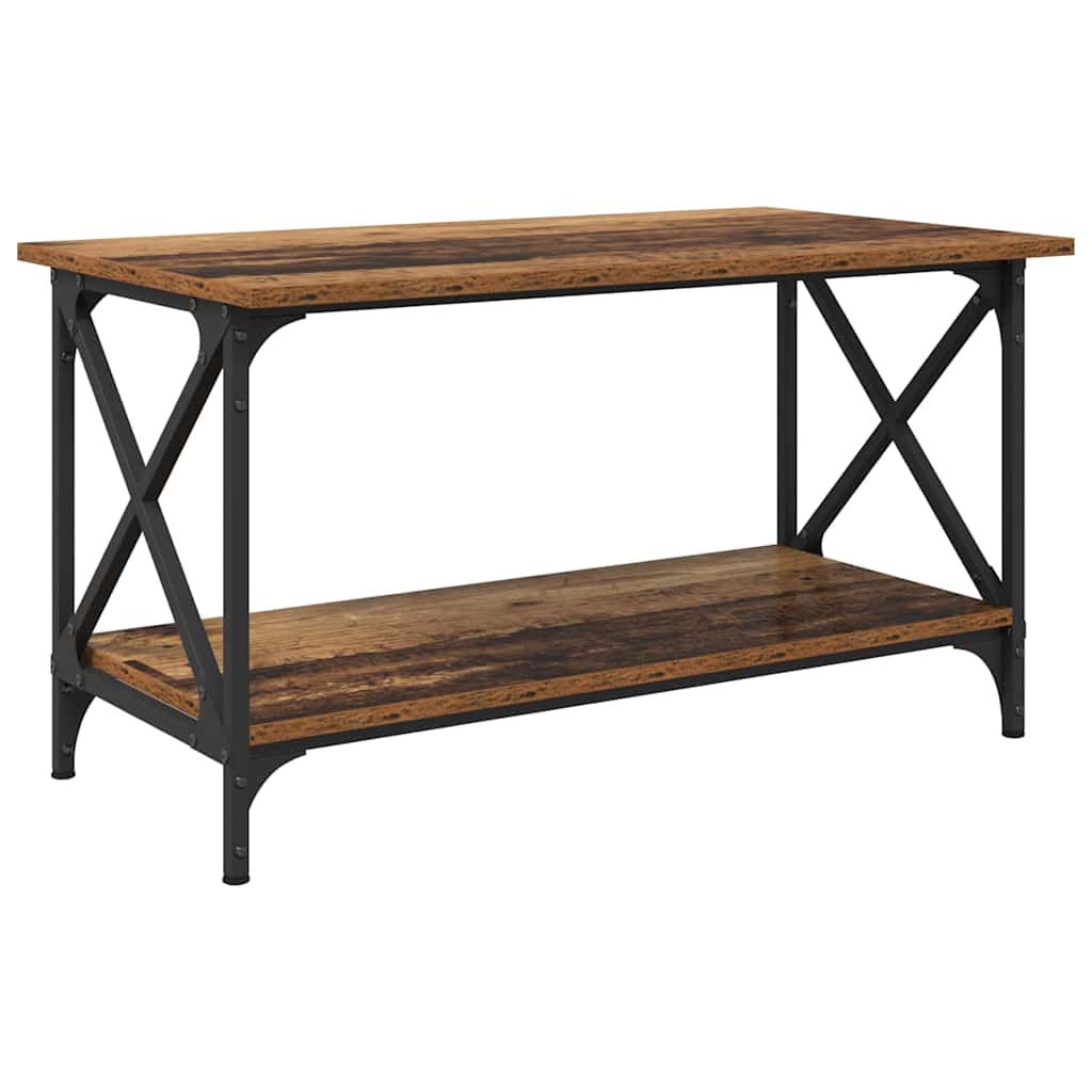 Konferenční Stolek Staré Dřevo 80 X 45 X 45.5 Cm