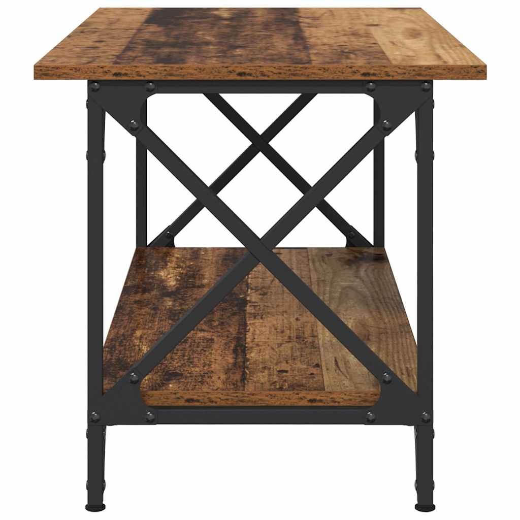 Konferenční Stolek Staré Dřevo 80 X 45 X 45.5 Cm