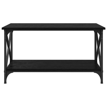 Konferenční Stolek Černý Dub 80 X 45 X 45.5 Cm Kompozitní Dřevo