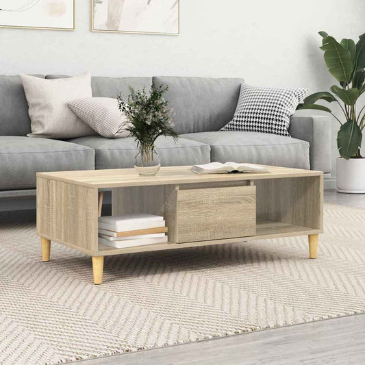 Konferenční Stolek Sonoma Dub 102 X 55 X 35 Cm Kompozitní Dřevo