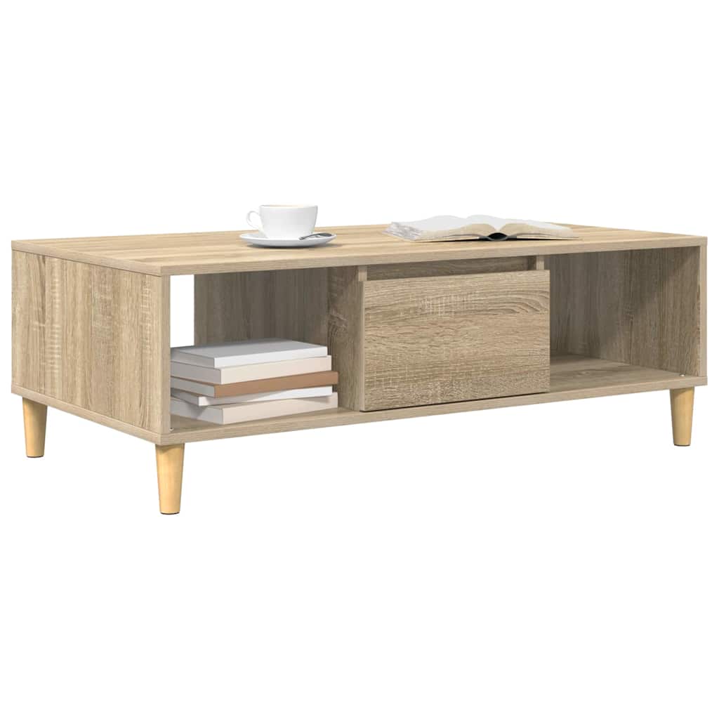 Konferenční Stolek Sonoma Dub 102 X 55 X 35 Cm Kompozitní Dřevo