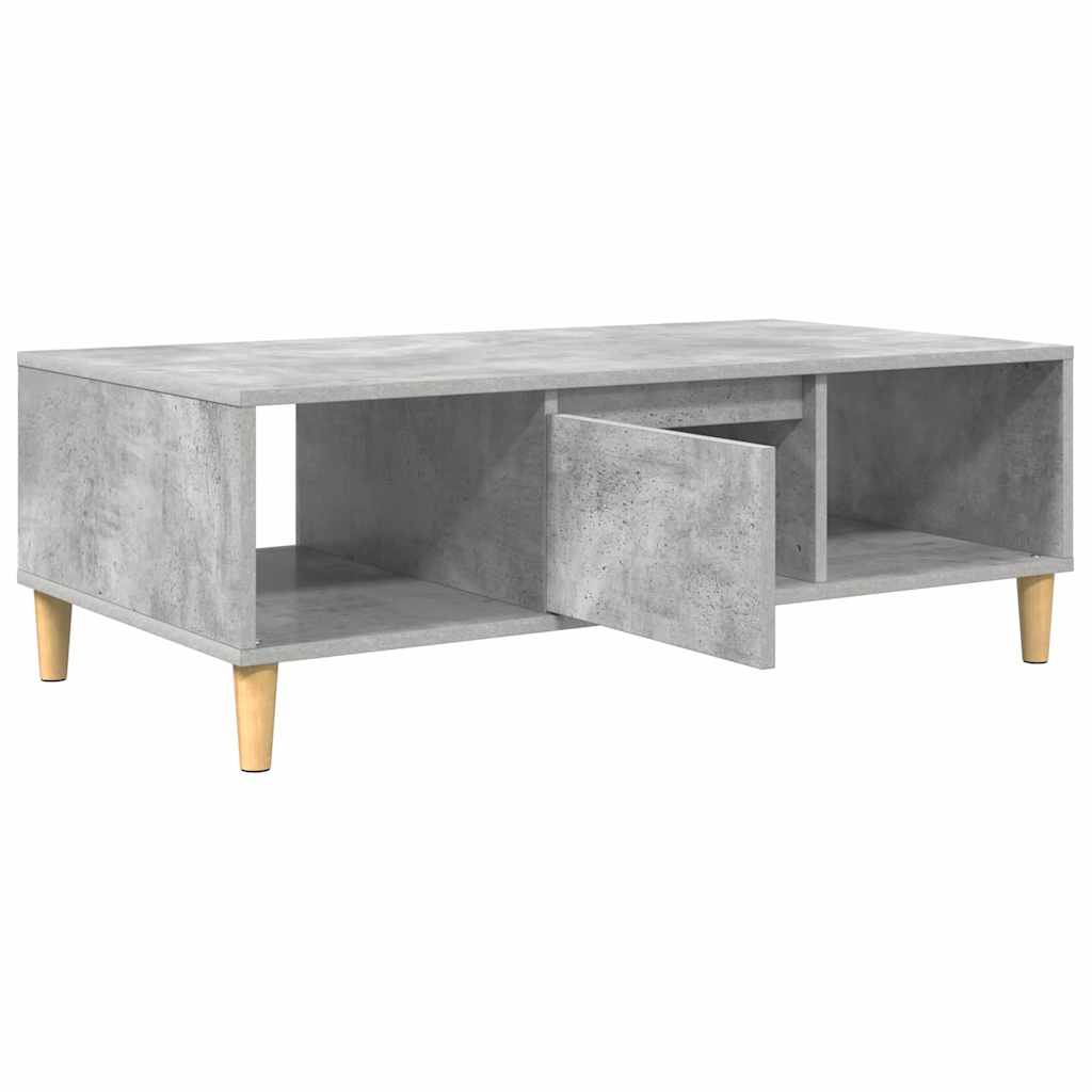Konferenční Stolek Betonově Šedá 102 X 55 X 35 Cm