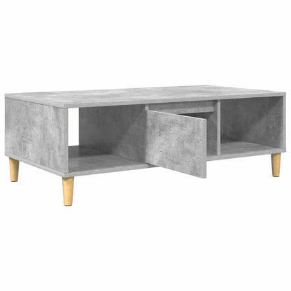 Konferenční Stolek Betonově Šedá 102 X 55 X 35 Cm