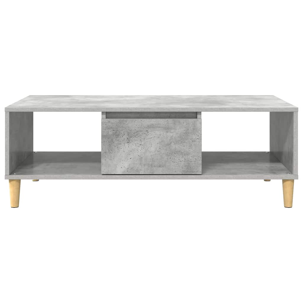 Konferenční Stolek Betonově Šedá 102 X 55 X 35 Cm