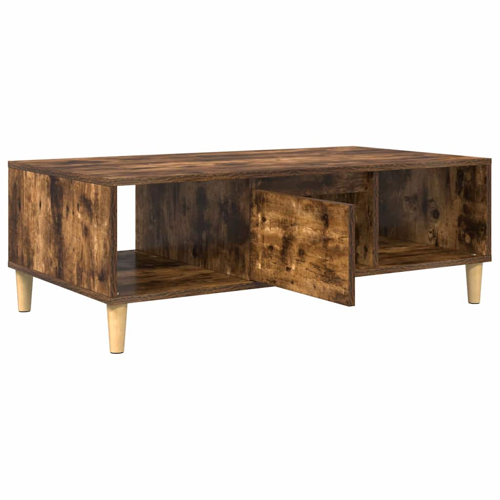 Konferenční Stolek Kouřový Dub 102 X 55 X 35 Cm