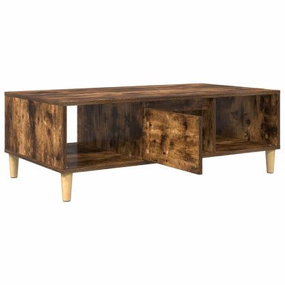 Konferenční Stolek Kouřový Dub 102 X 55 X 35 Cm