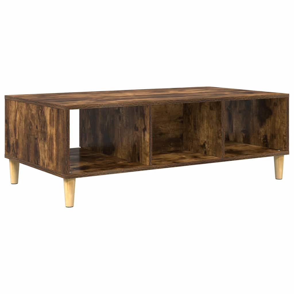Konferenční Stolek Kouřový Dub 102 X 55 X 35 Cm