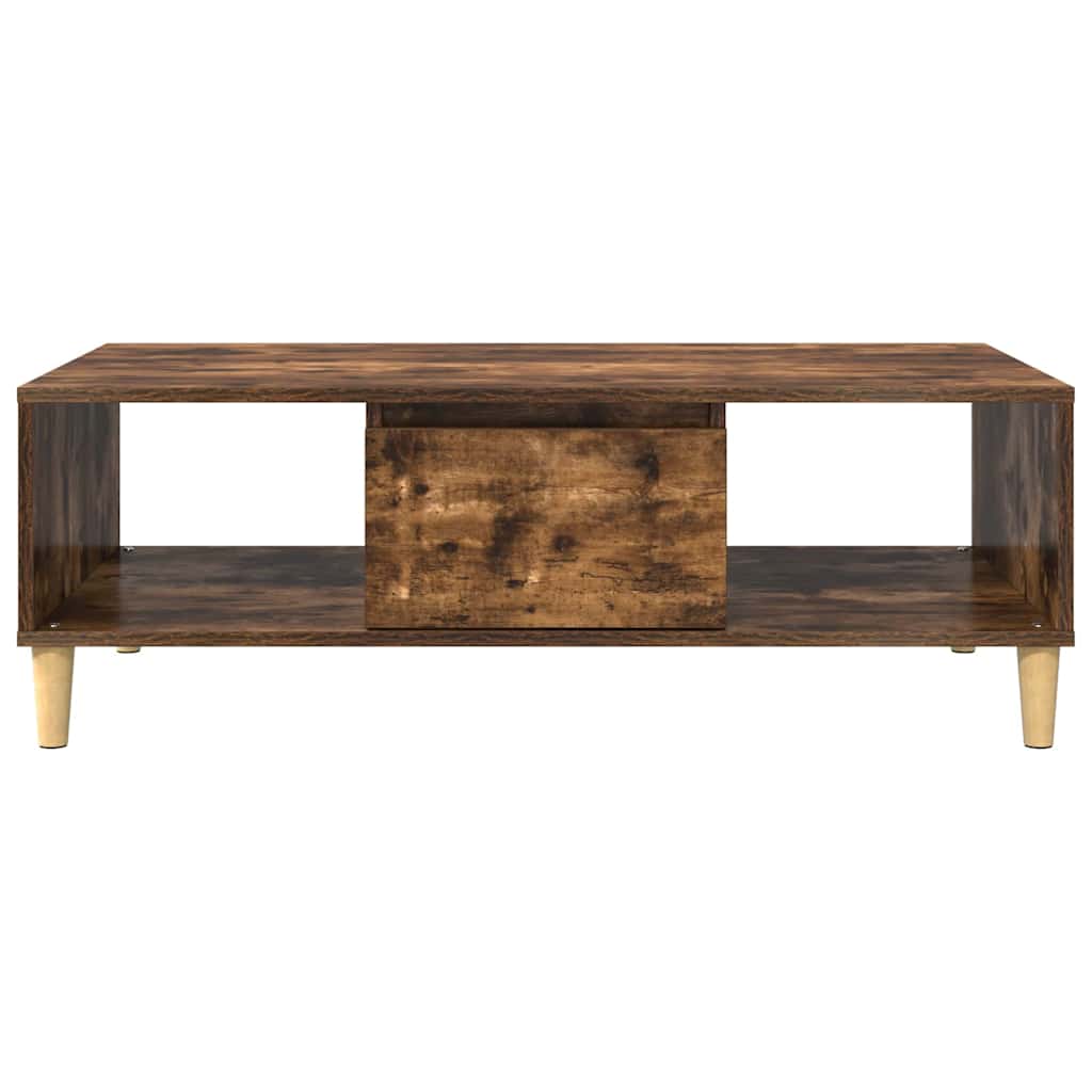 Konferenční Stolek Kouřový Dub 102 X 55 X 35 Cm
