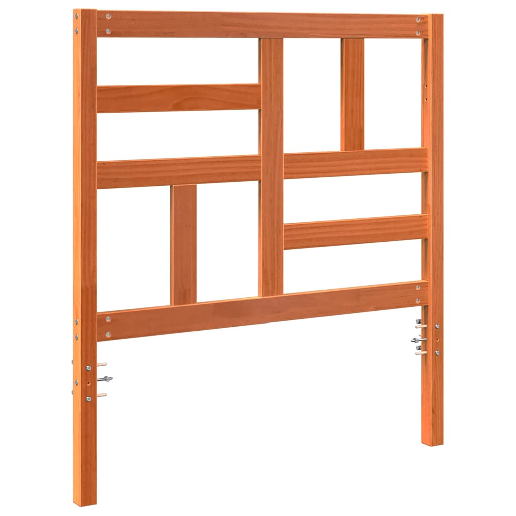 Čelní Deska Postele S Čelo Voskově Hnědá 80,5 X 4 X 104 Cm
