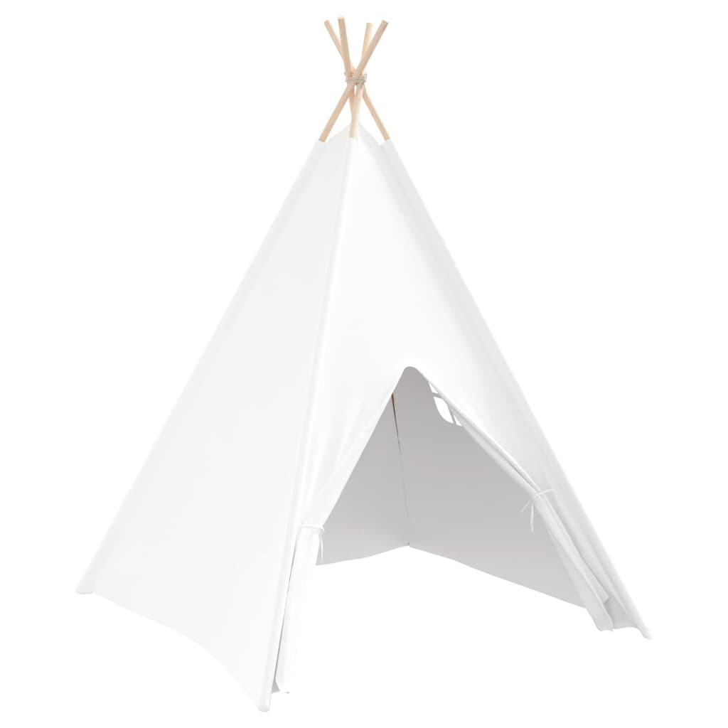Teepee Stan Bílá 120 X 120 X 150 Cm Textil A Plast
