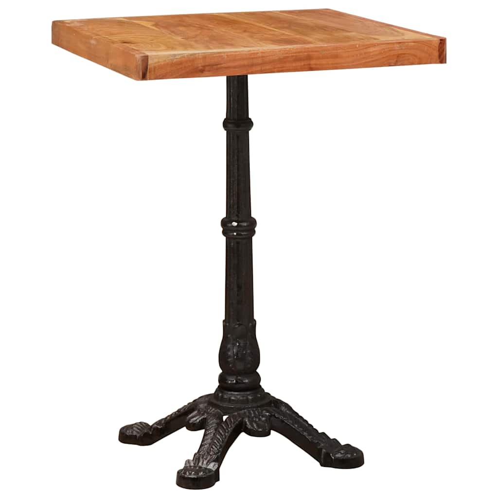 Bistro Stolek Hnědá 50 X 50 X 76 Cm Masivní Akátové Dřevo