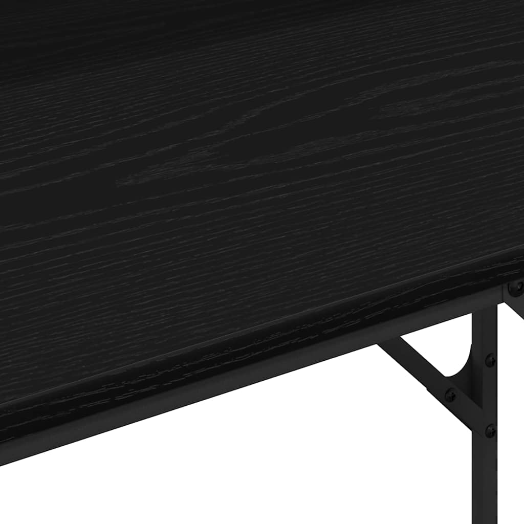 Stůl Černý Dub Kompozitní Dřevo 100 X 50 X 86,5 Cm